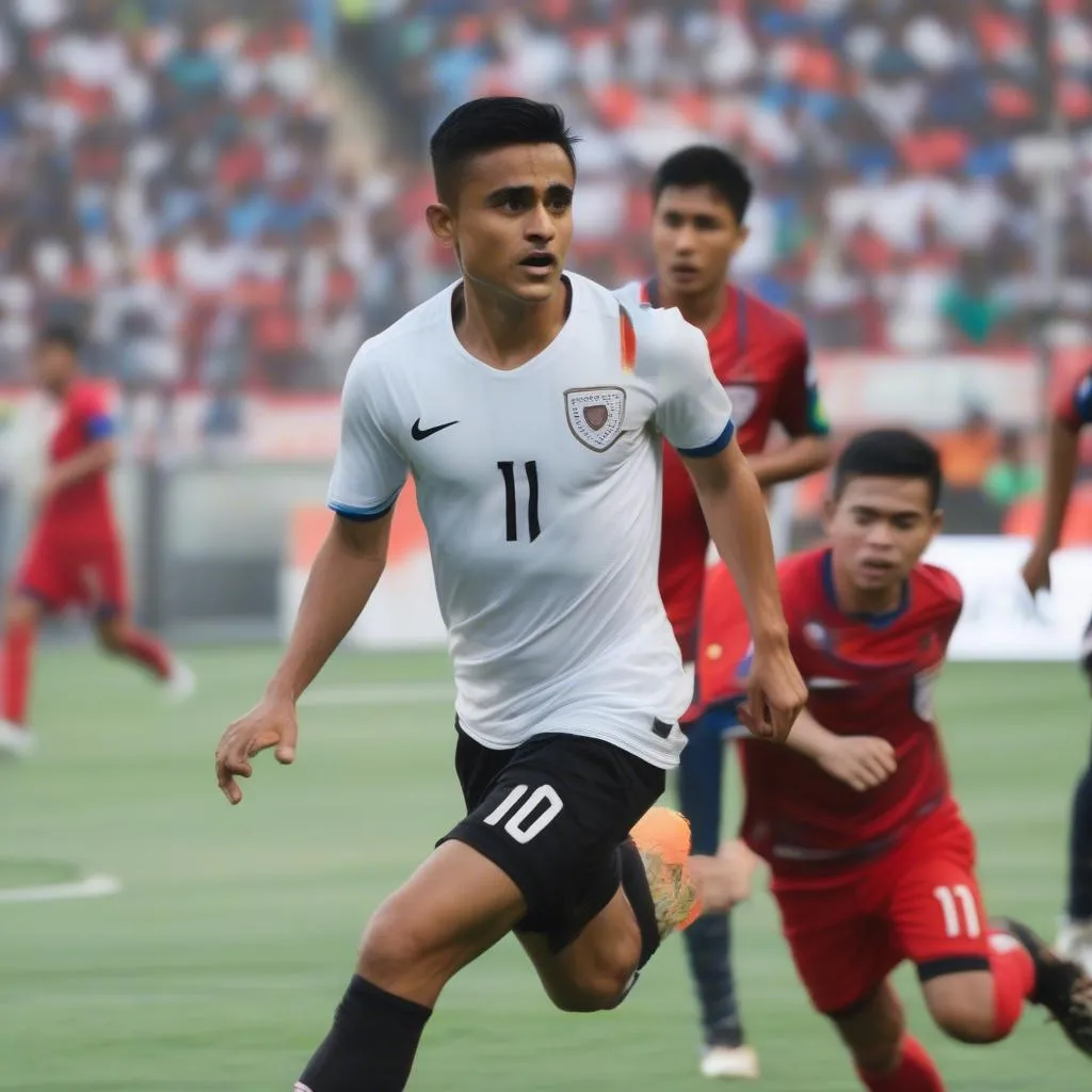 Sunil Chhetri - cầu thủ nổi tiếng của Ấn Độ