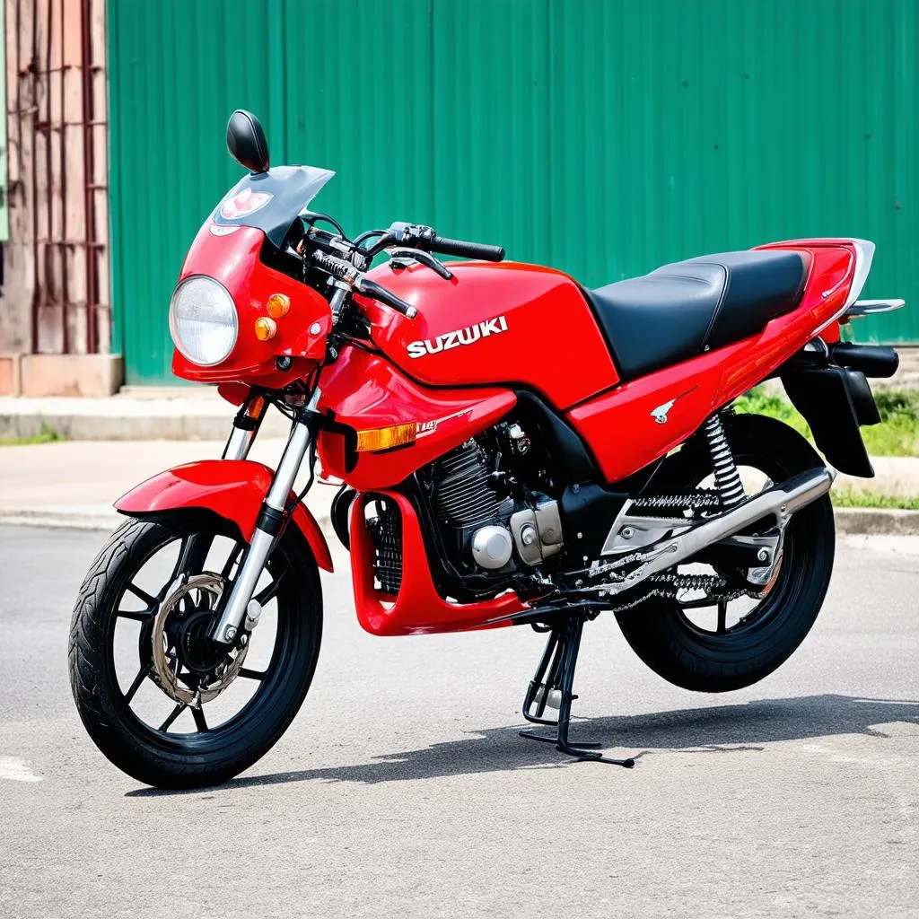 Suzuki GD110HU màu đỏ