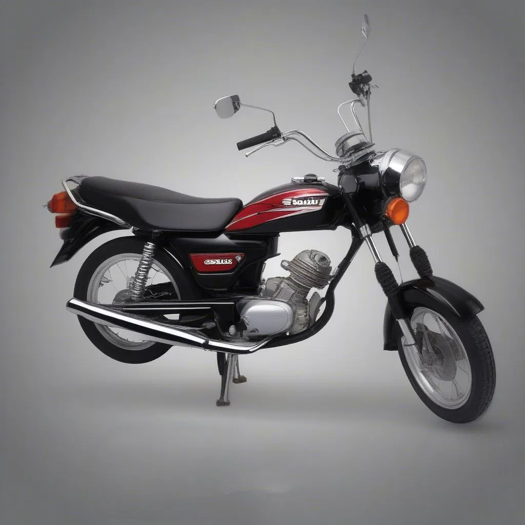 Suzuki Viva với động cơ 2 thì 50cc mạnh mẽ