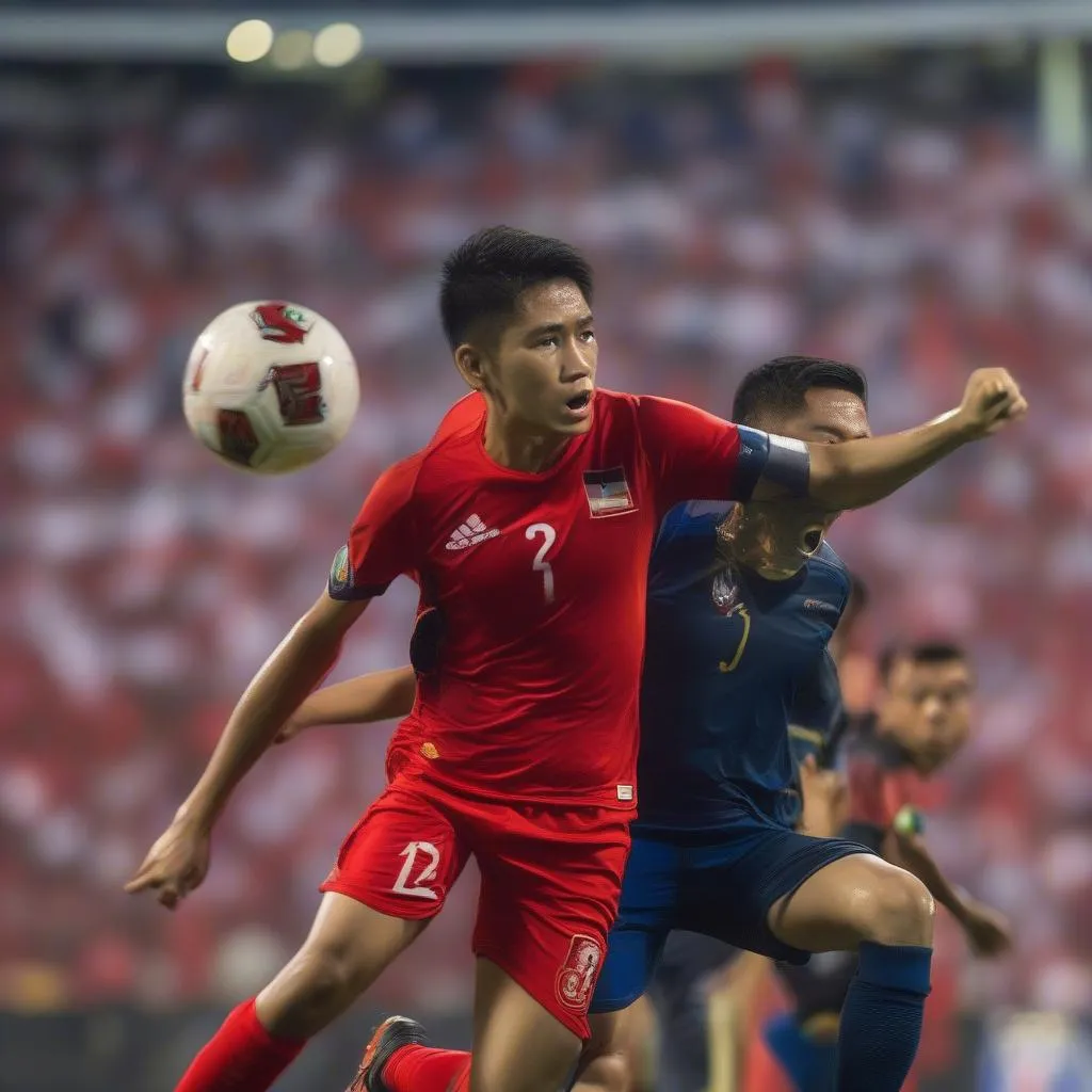 Trận đấu giữa Thái Lan và Indonesia tại AFF Suzuki Cup 2018