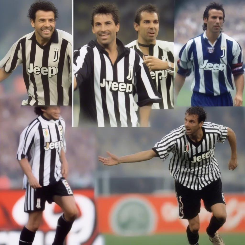 Những tiền đạo huyền thoại của Juventus như Del Piero, Trezeguet, Vieri, Inzaghi đã tạo nên những kỷ niệm đẹp cho các fan bóng đá