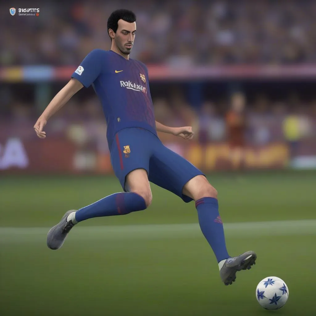 Tiền Vệ Tấn Công Hay Nhất FO4 - Top 9: Sergio Busquets 