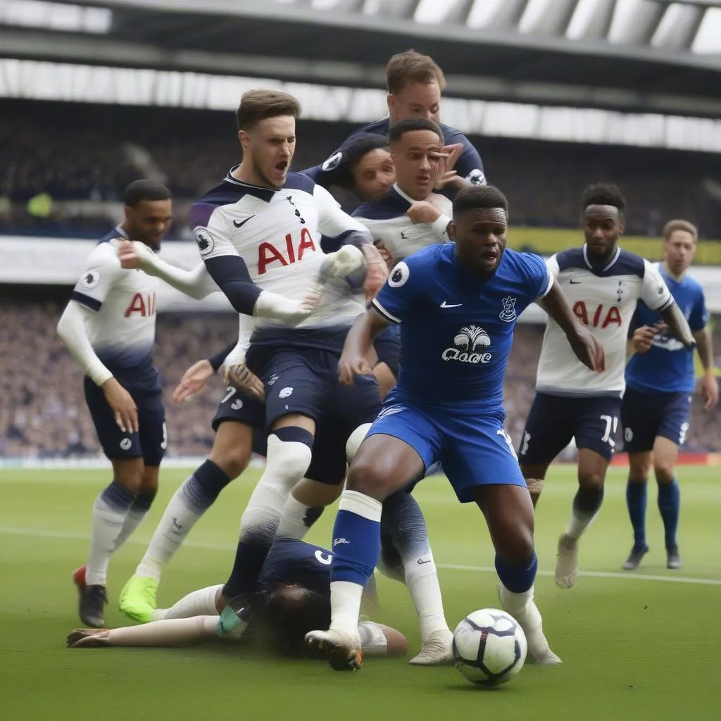 Tottenham vs Everton cầu thủ