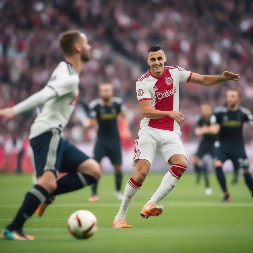 Bàn thắng tuyệt phẩm của Tadic trong trận Tottenham vs Ajax