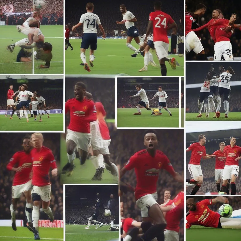 Hình ảnh trận đấu Tottenham vs Man United