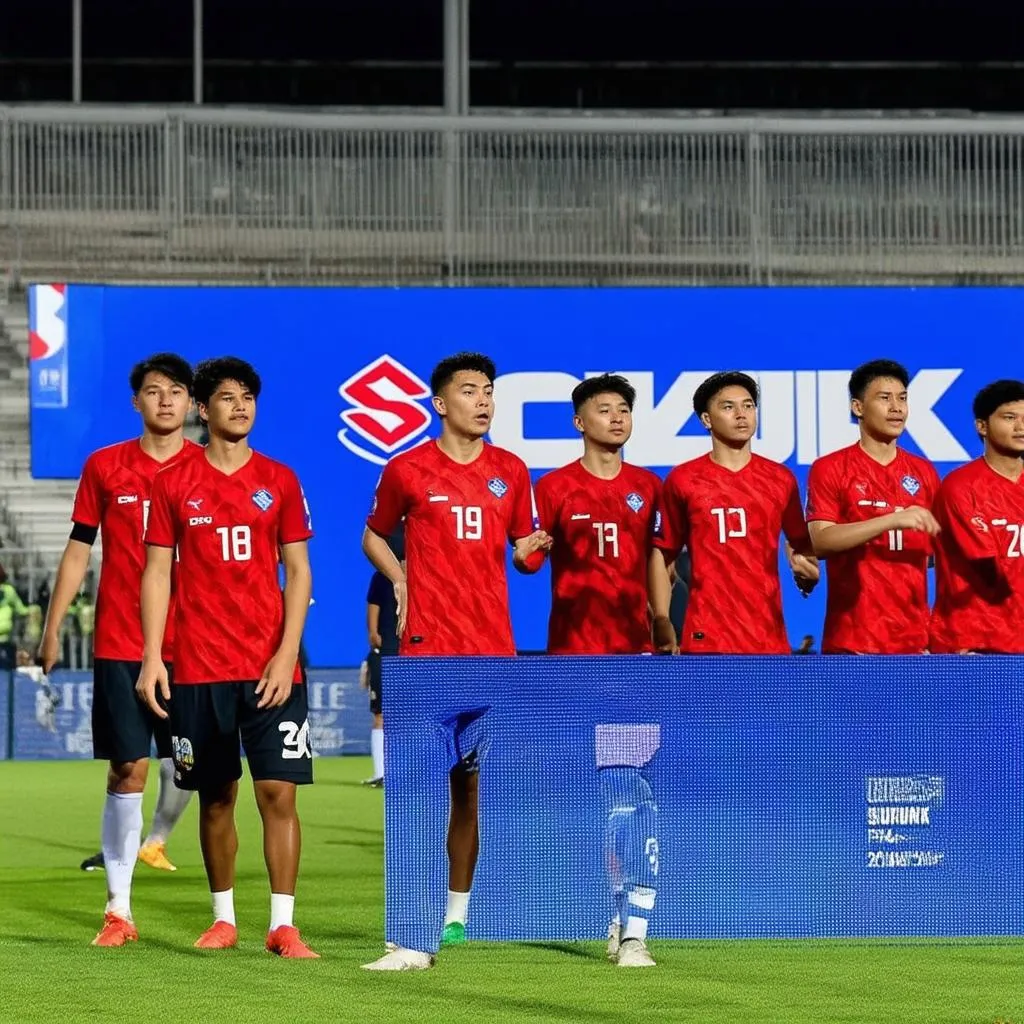 Trận đấu bóng đá AFF Suzuki Cup 2021