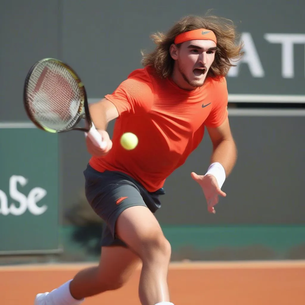 Stefanos Tsitsipas, một tay vợt trẻ tài năng, đang tạo nên cơn sốt trong làng banh nỉ 