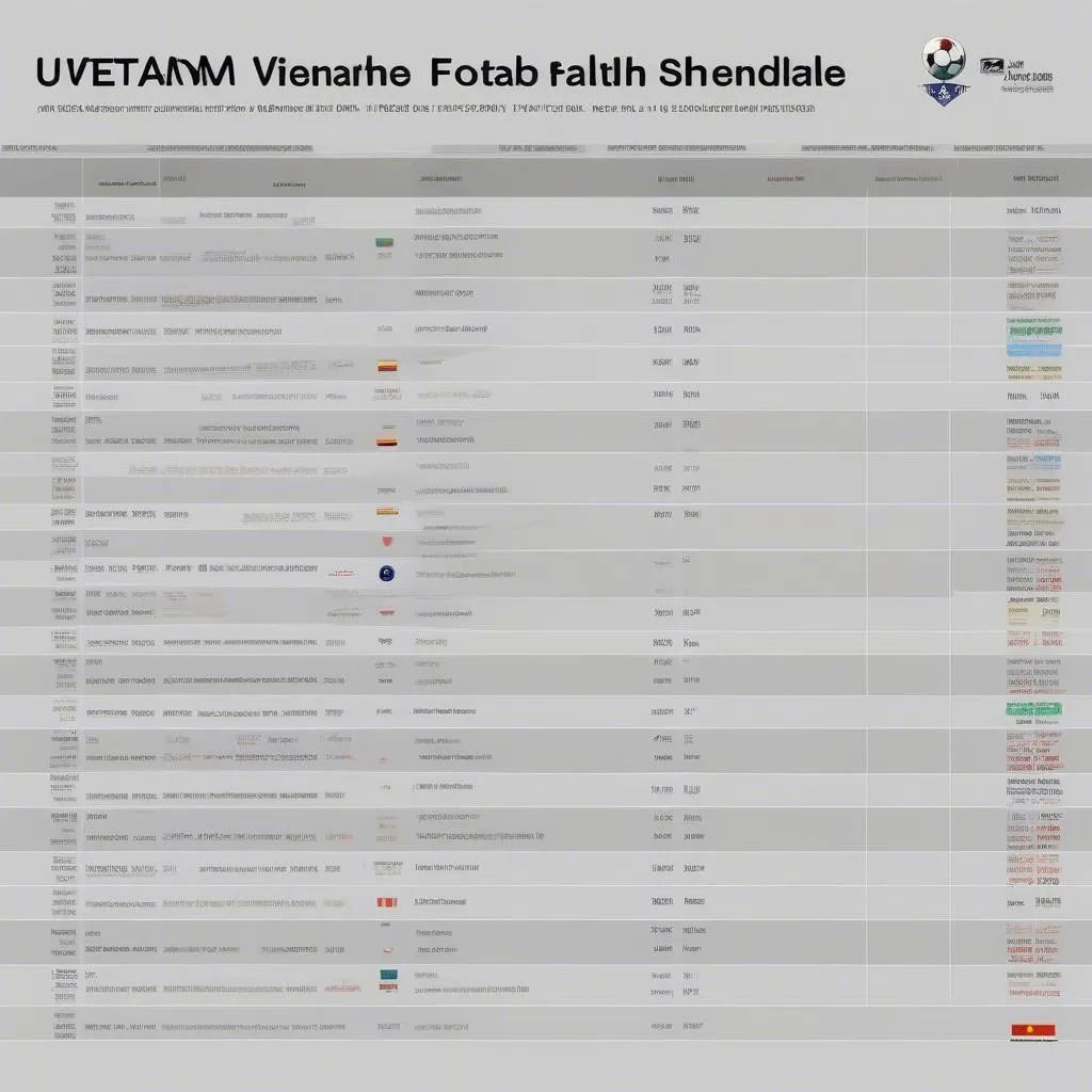 Lịch thi đấu U19 Việt Nam mới nhất