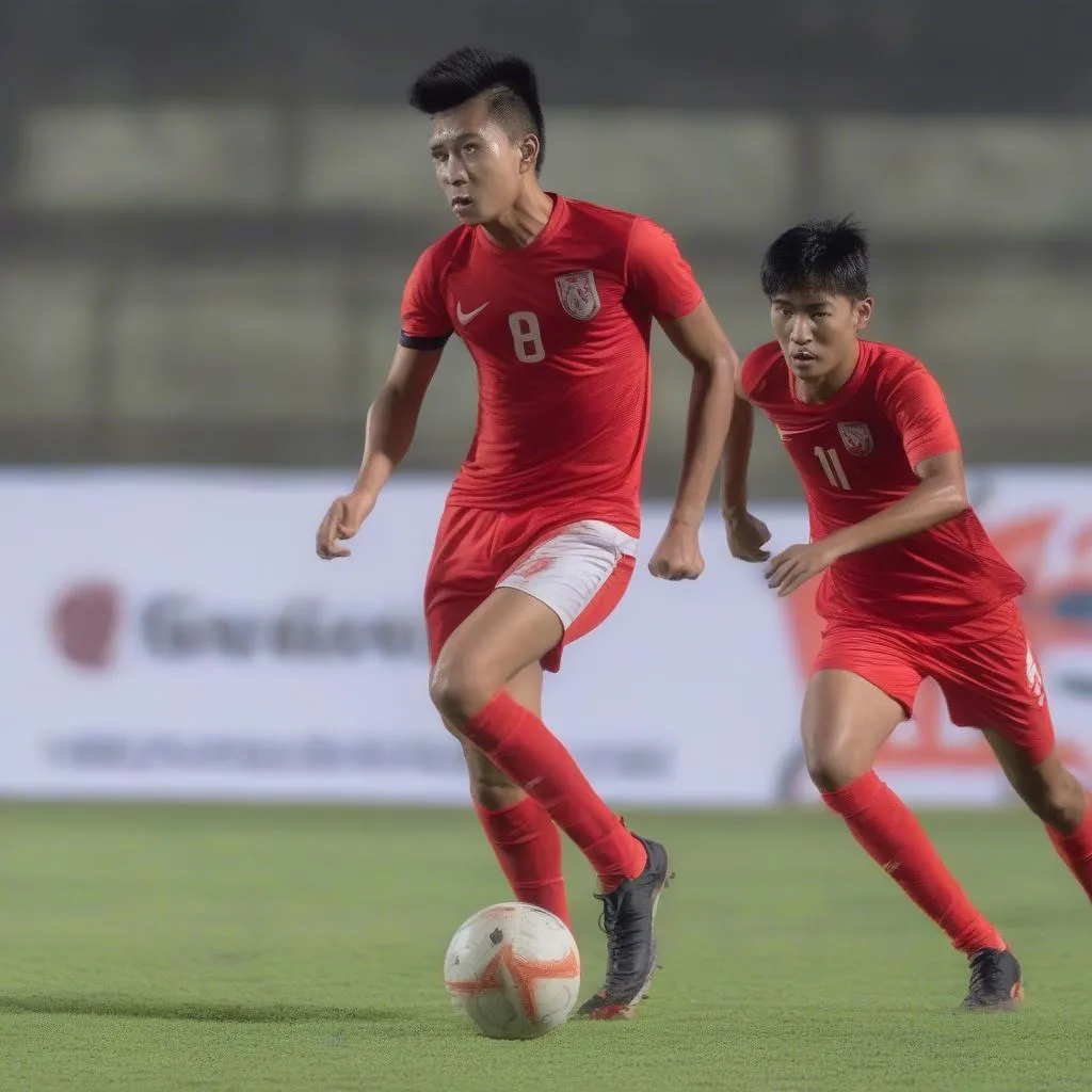 Ảnh trận đấu U22 Indonesia vs U22 Myanmar