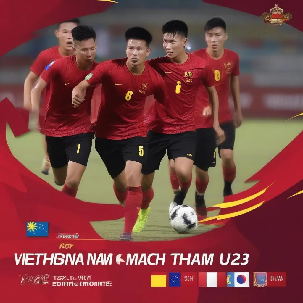 U23 Việt Nam vs U23 Thái Lan: Trận đấu căng thẳng và kịch tính