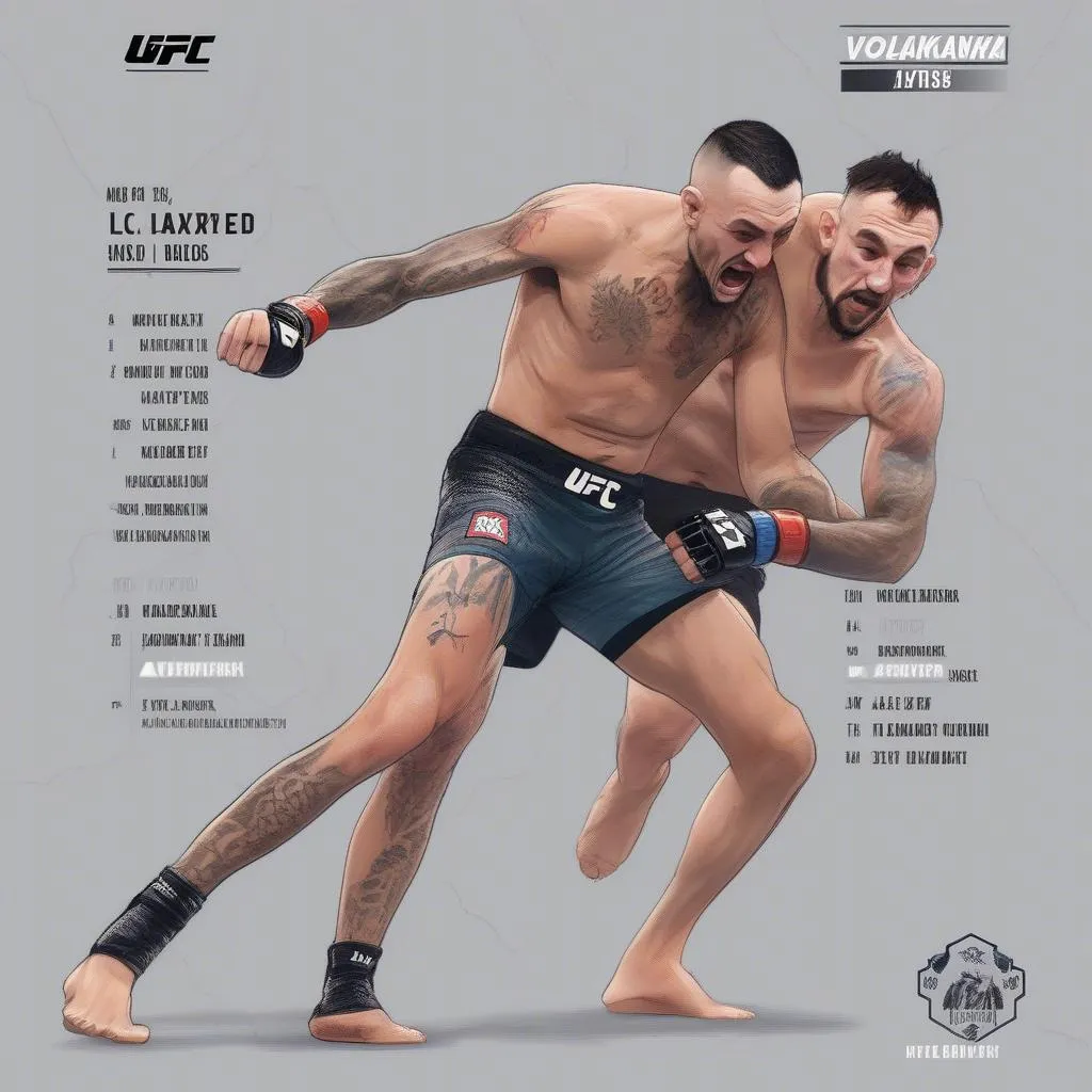 UFC 245: Max Holloway Knockdown