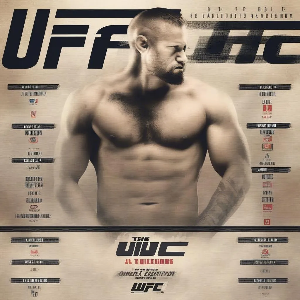 Lịch thi đấu UFC