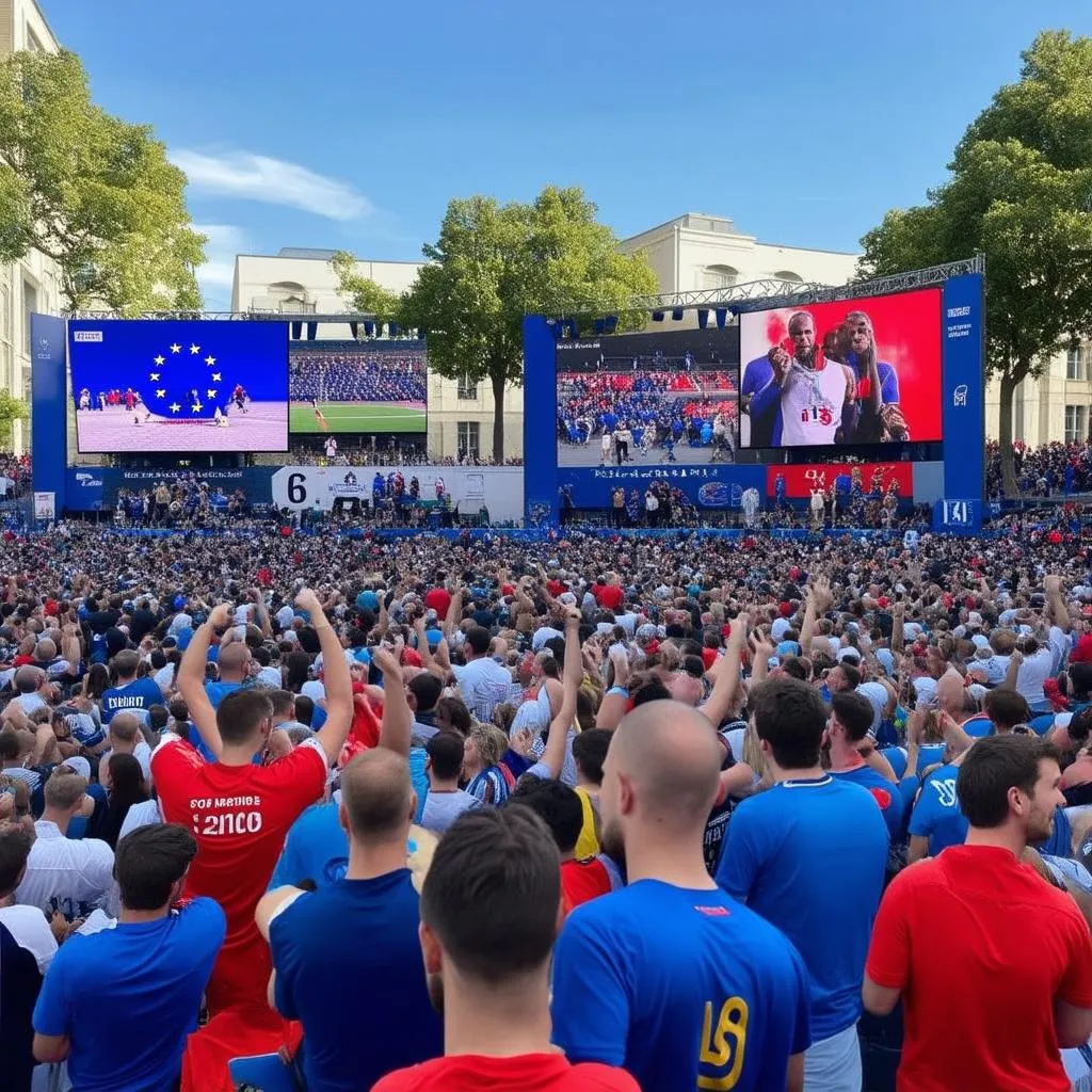 vé fanzone euro