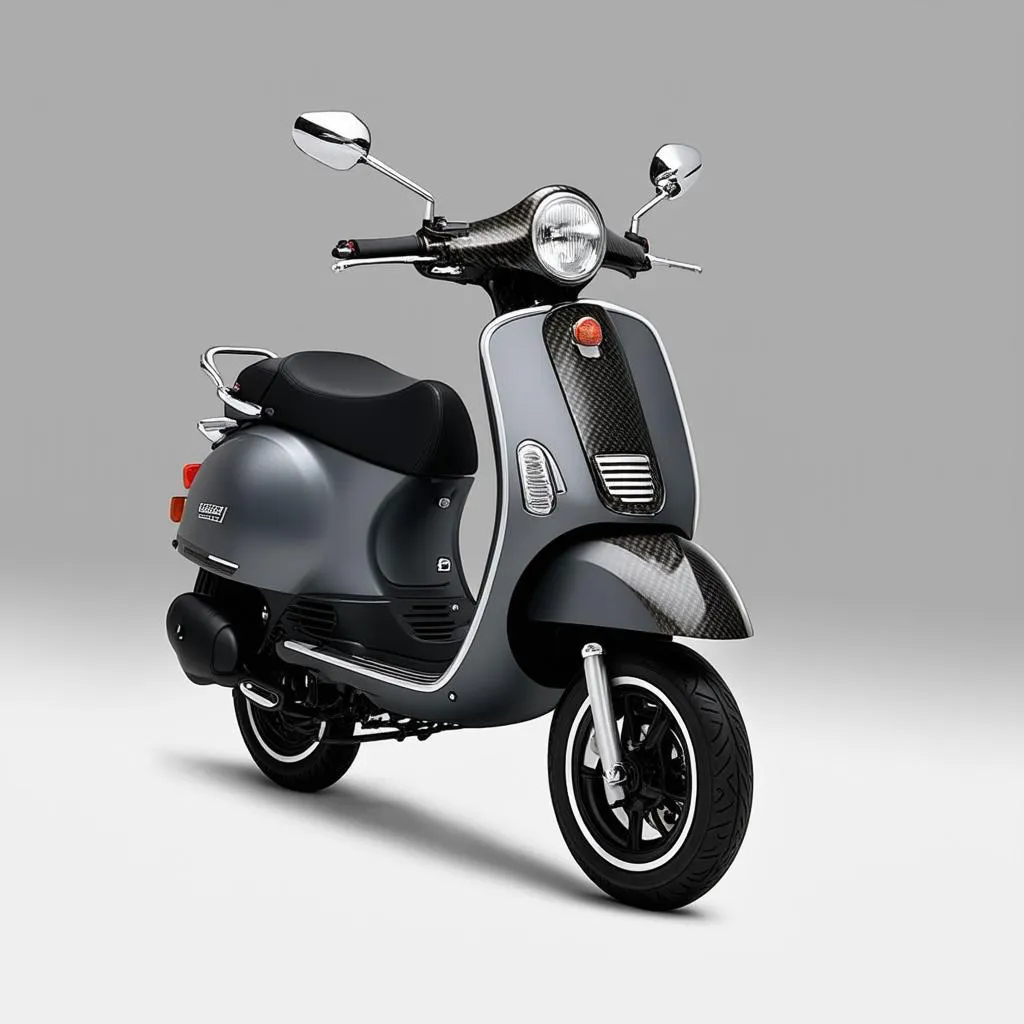 Vespa Sprint Carbon 2019: Xe máy sang trọng