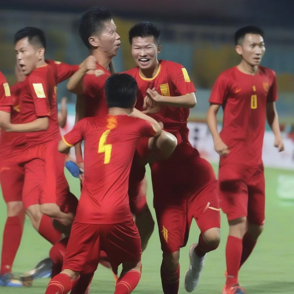 Đội tuyển Việt Nam đã giành chiến thắng thuyết phục trước Lào với tỷ số 3-0, khẳng định vị thế của mình tại giải đấu