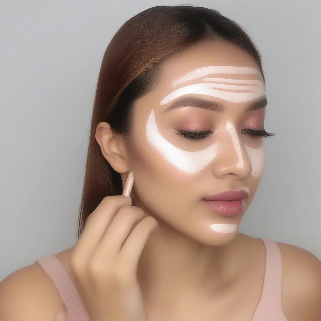 wet-n-wild-blossom-glow-highlighter-application