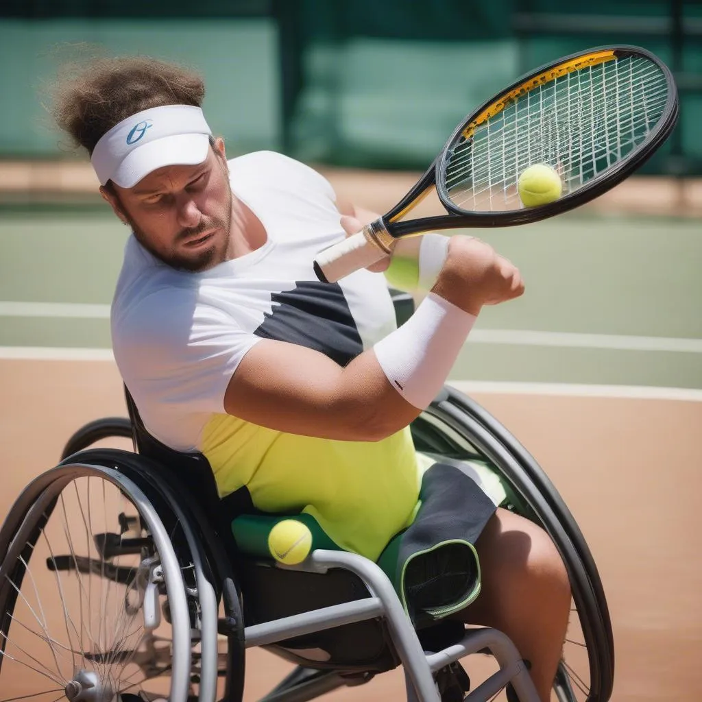 Vận động viên Wheelchair Tennis