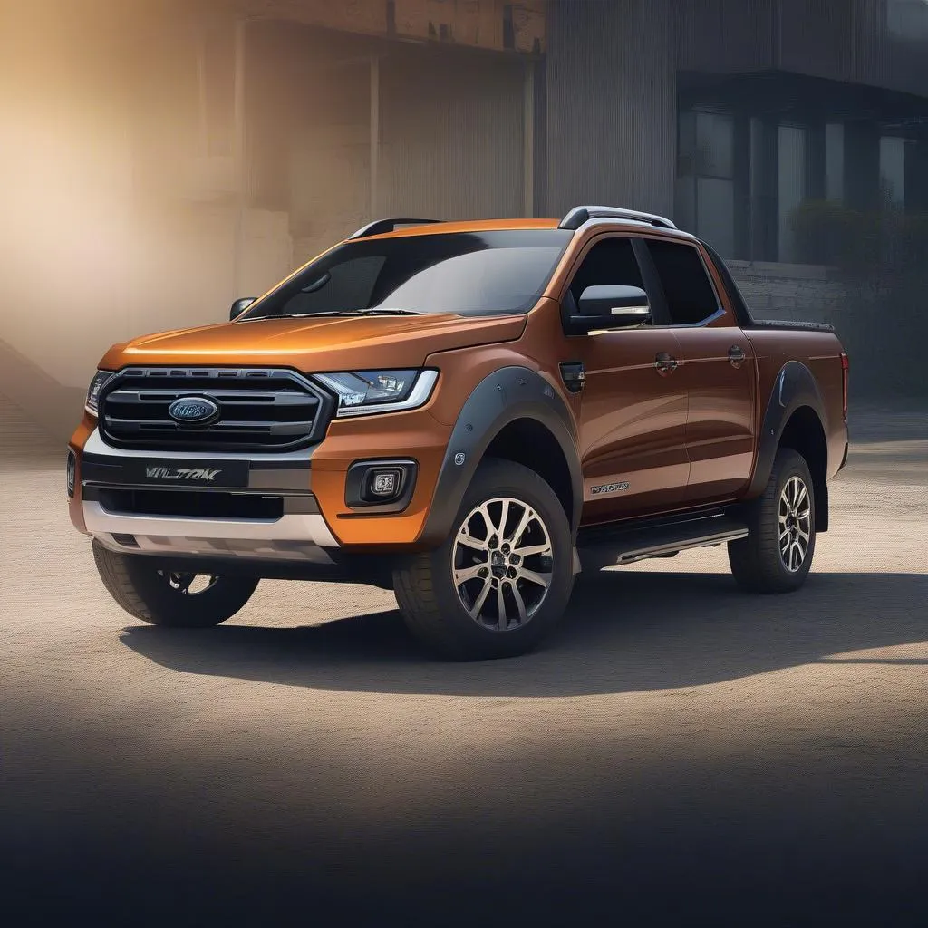 Ford Wildtrak 2020, một chiếc xe bán tải với thiết kế ngoại hình đầy mạnh mẽ