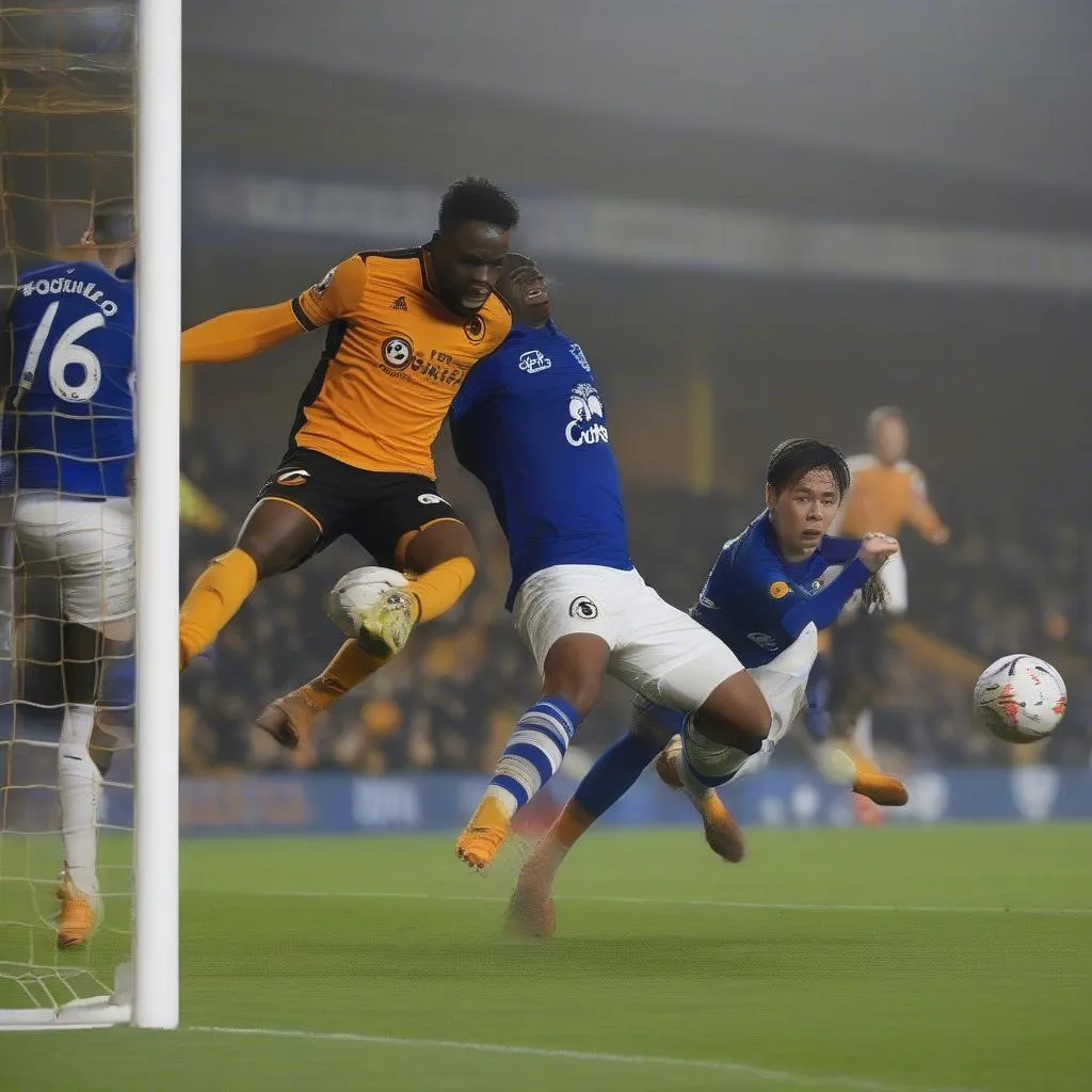 Wolverhampton vs Everton Highlights: Trận đấu gay cấn giữa hai đội bóng