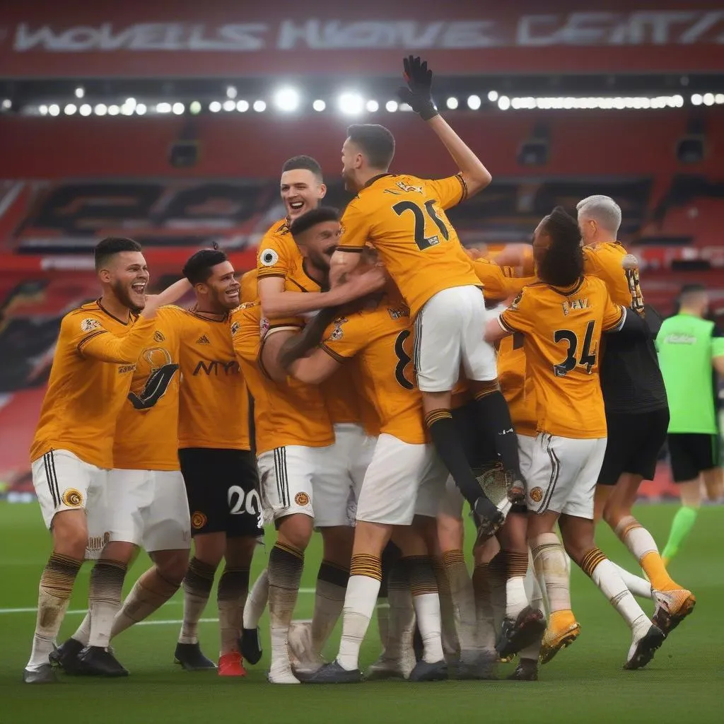 Wolves đánh bại MU năm 2021