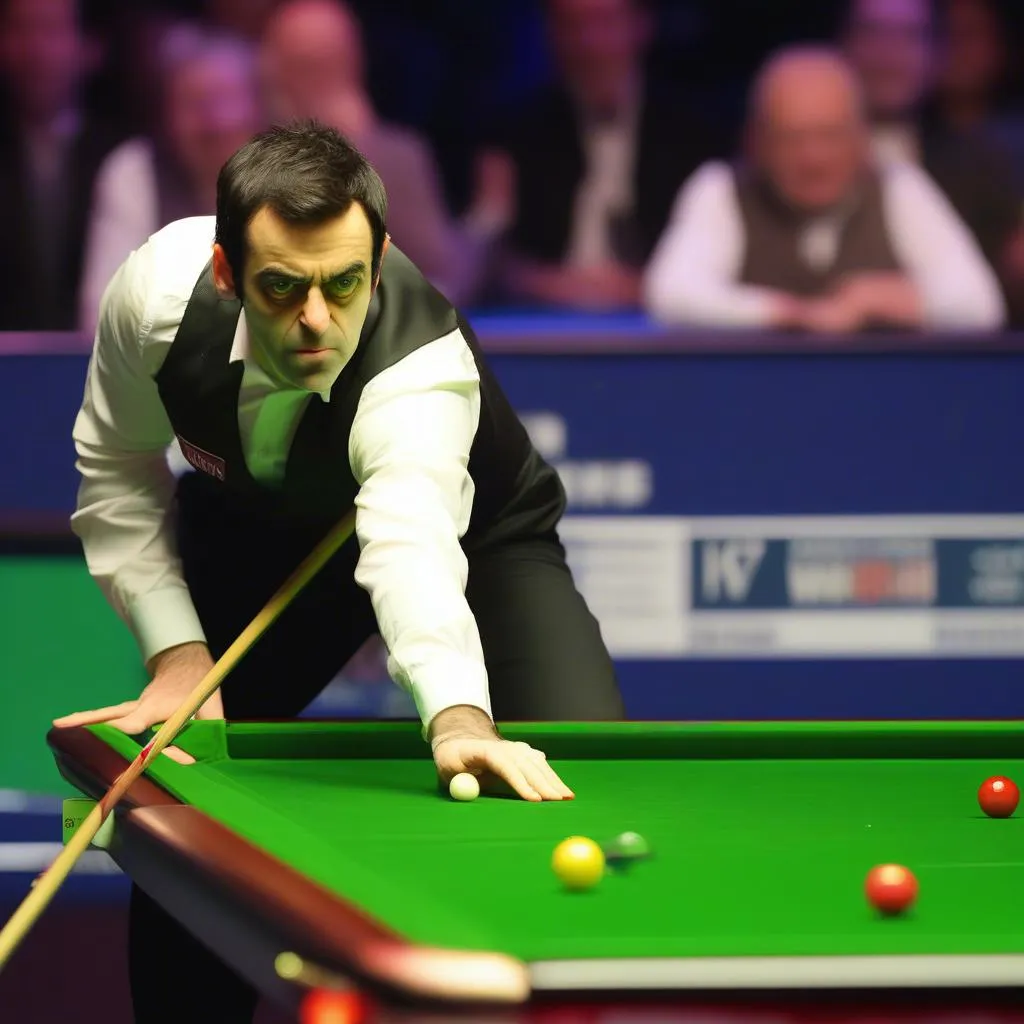 Ronnie O'Sullivan thực hiện cú break 147 điểm trong World Snooker Championship 2019