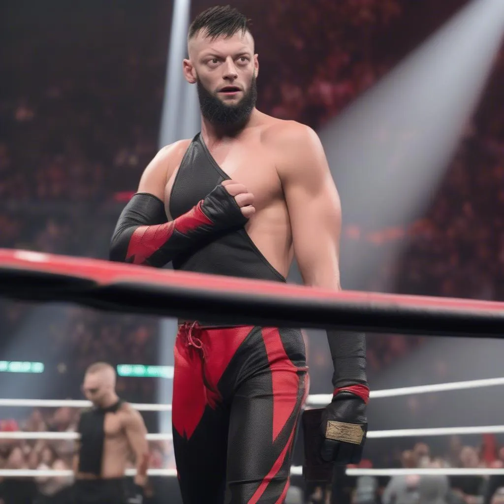 Finn Balor trong hình dạng &quot;The Demon&quot; tại WWE 2017