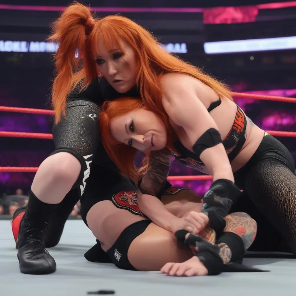 Asuka vs. Becky Lynch tại WWE Elimination Chamber 2019