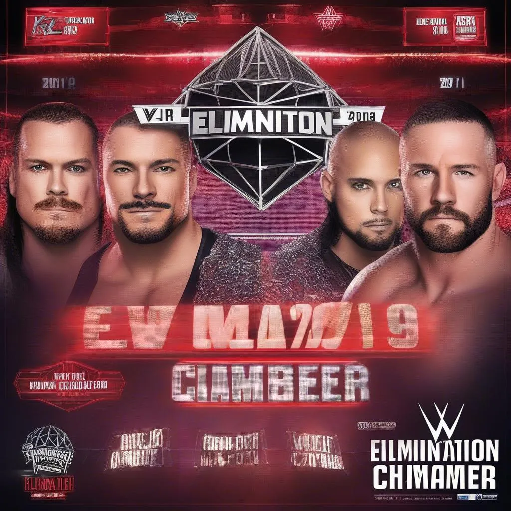 Poster WWE Elimination Chamber 2019