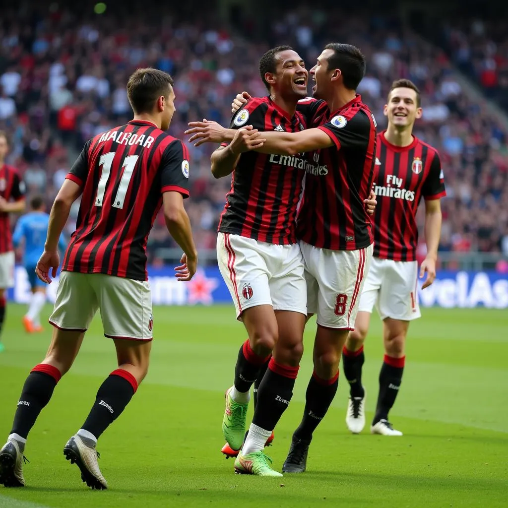 AC Milan chiến thắng Chievo