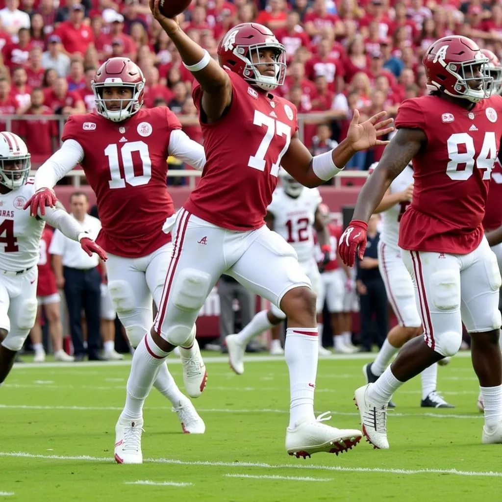 Alabama vs Arkansas: Tua Tagovailoa Leads Tide to Dominant Victory