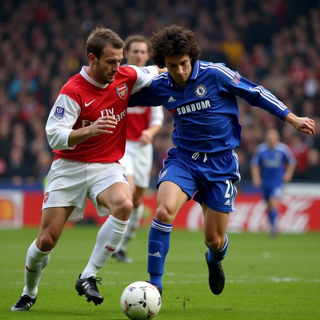 Trận đấu &quot;kinh điển&quot; năm 2004 giữa Arsenal và Chelsea