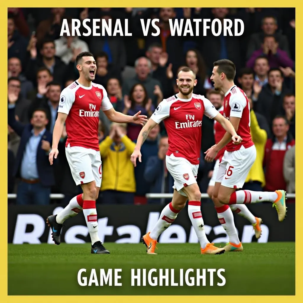 Arsenal vs Watford Highlights: Goals and Drama