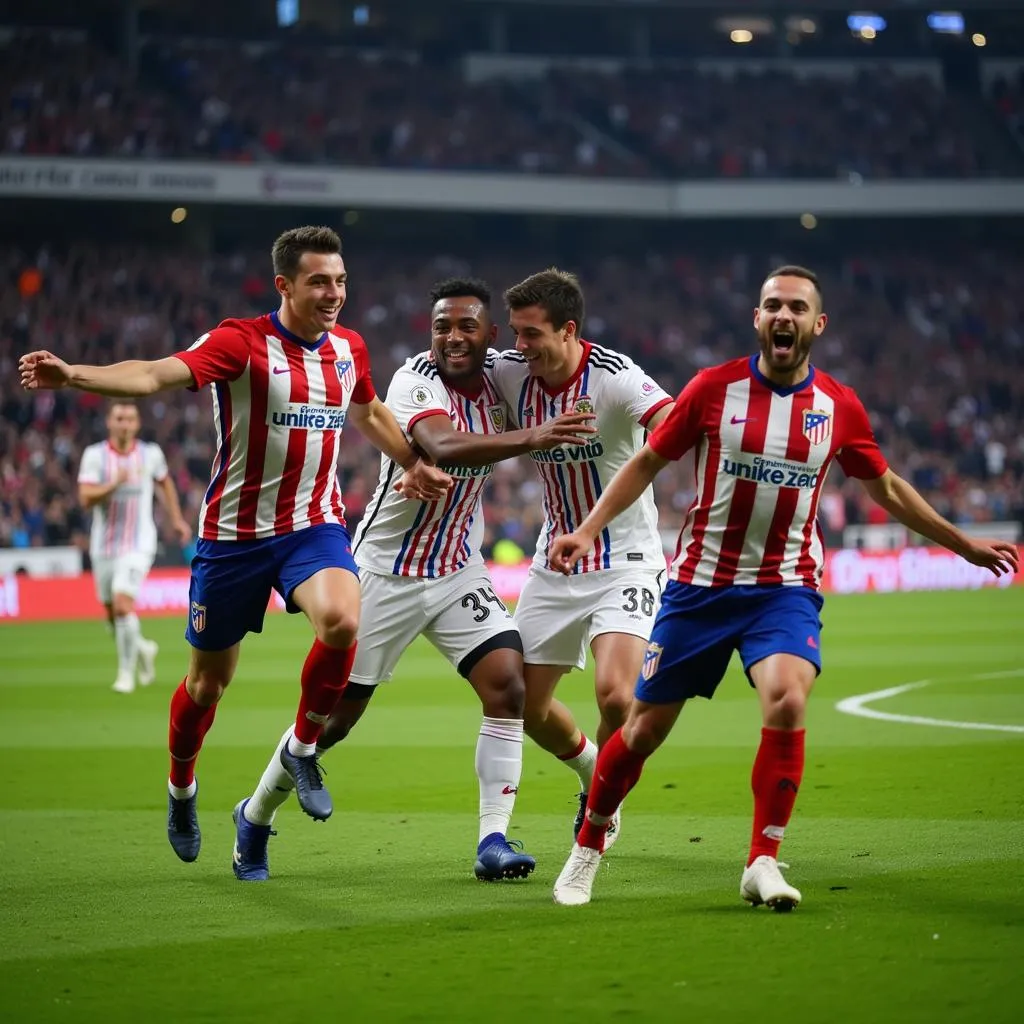 Atletico Madrid vs Real Madrid Super Cup - First Half Goal