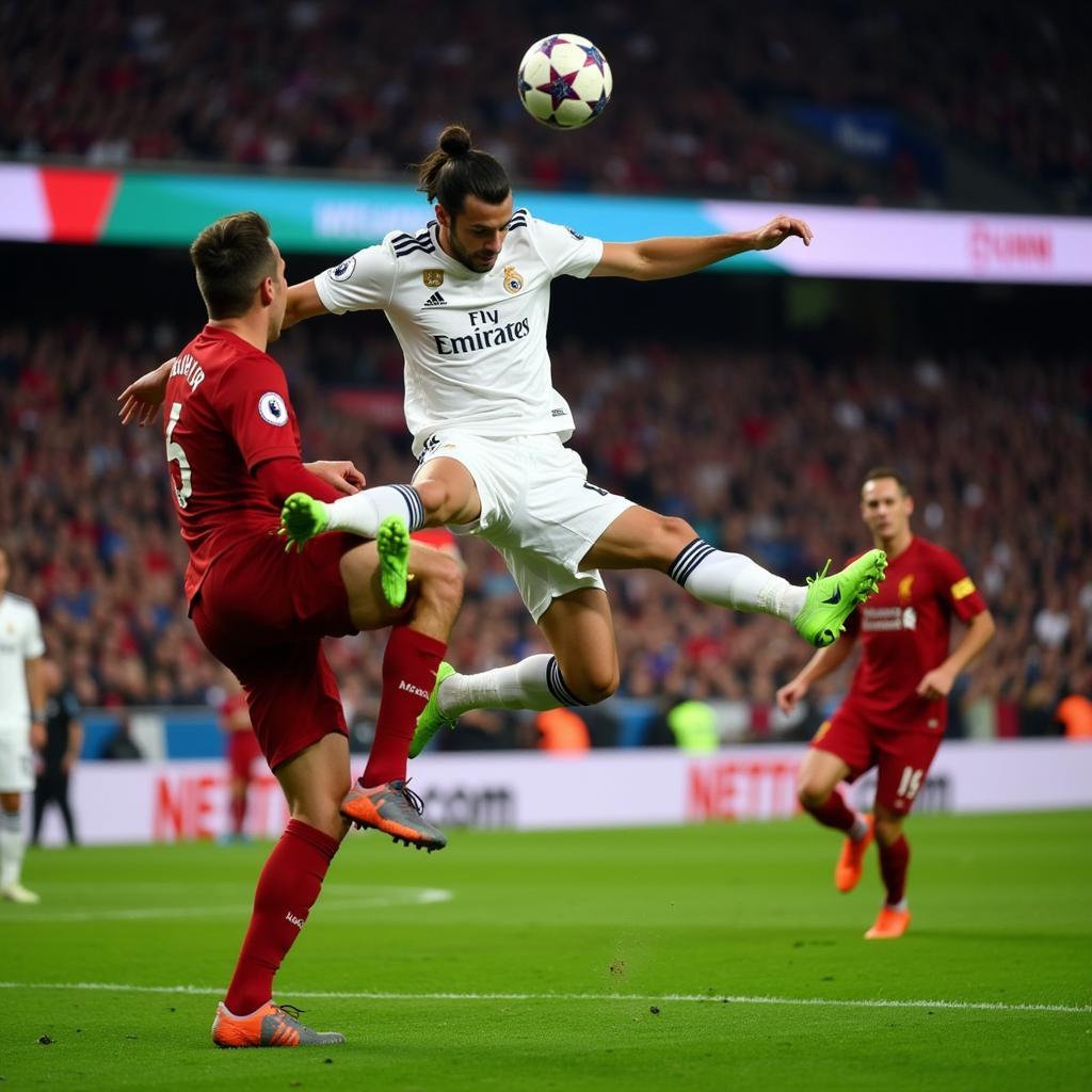 Bale's Spectacular Overhead Kick in UCL 2018 Final