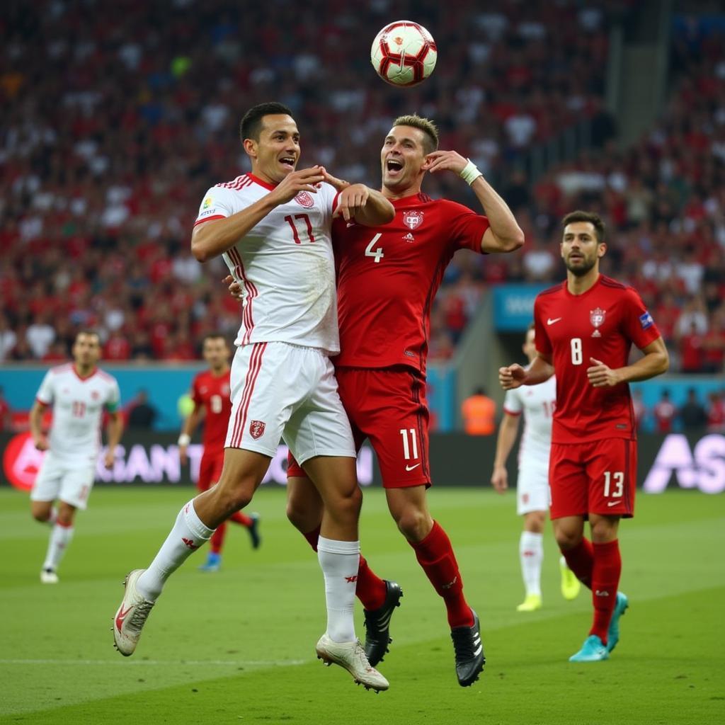 Bàn thắng của Fabian Schär trong trận đấu Albania vs Switzerland tại Euro 2016