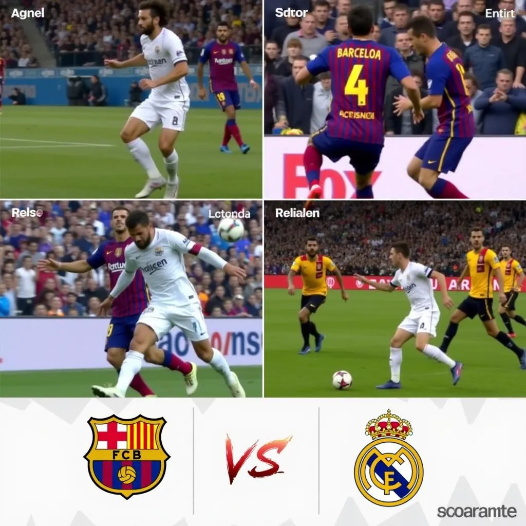 Highlight Barca vs Real Madrid