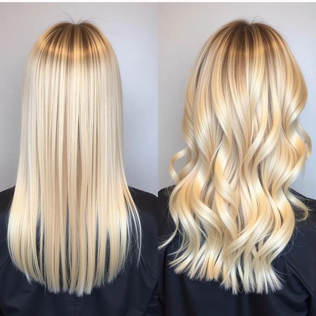 Gorgeous Blonde Balayage After Highlights