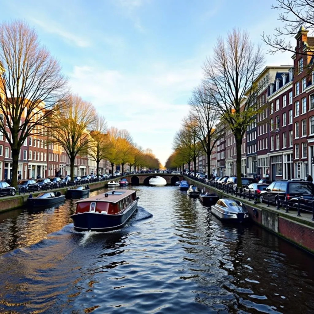 Khám phá kênh đào Amsterdam