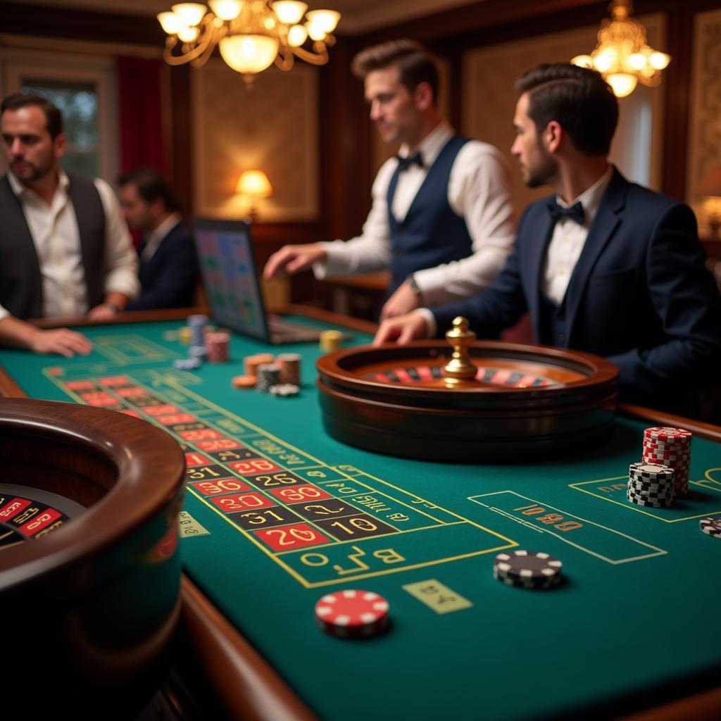 Ví dụ về ký cược casino trực tuyến