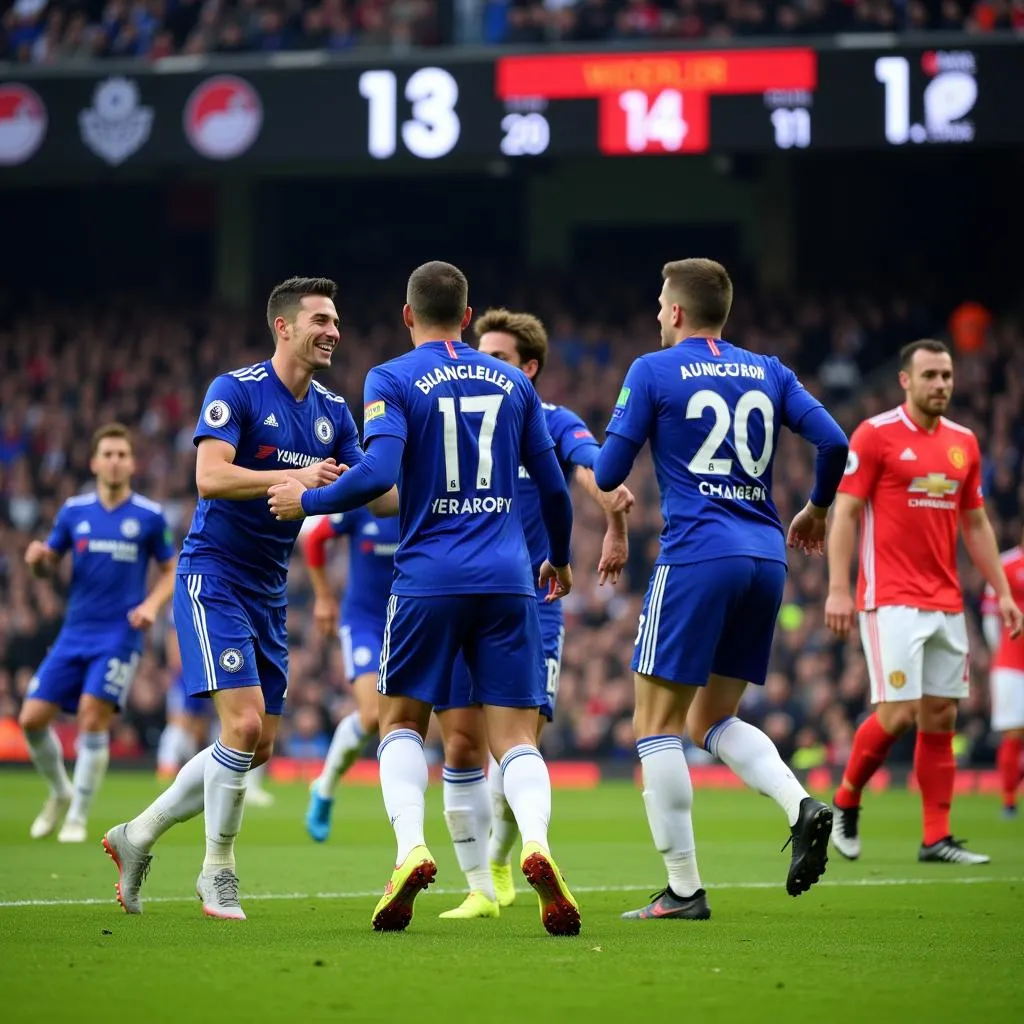 Chelsea vươn lên dẫn trước Feyenoord