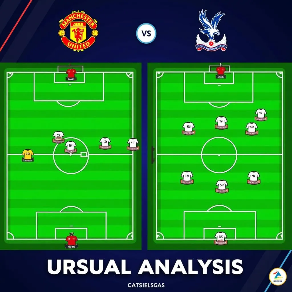 Chiến thuật MU vs Palace