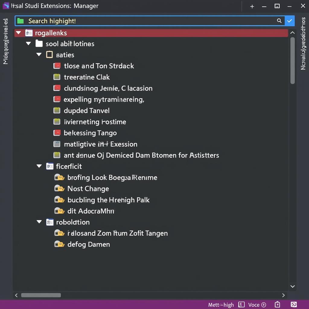 Chọn extension highlight code Visual Studio 2017