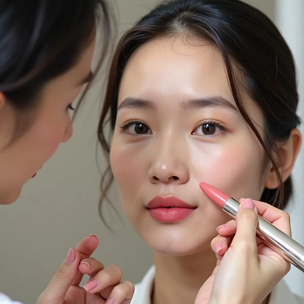 Chuyên gia trang điểm Minh Lộc review son Mamonde