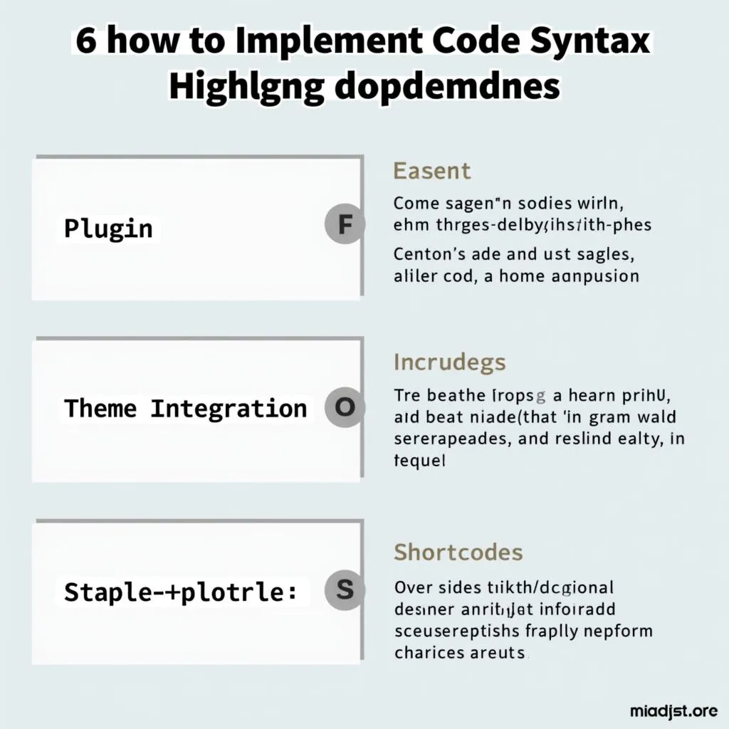 Methods for Code Syntax Highlighting in WordPress