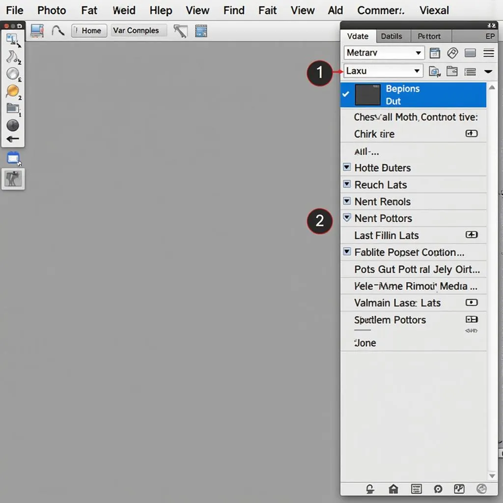 Creating a New Layer in Photoshop 7