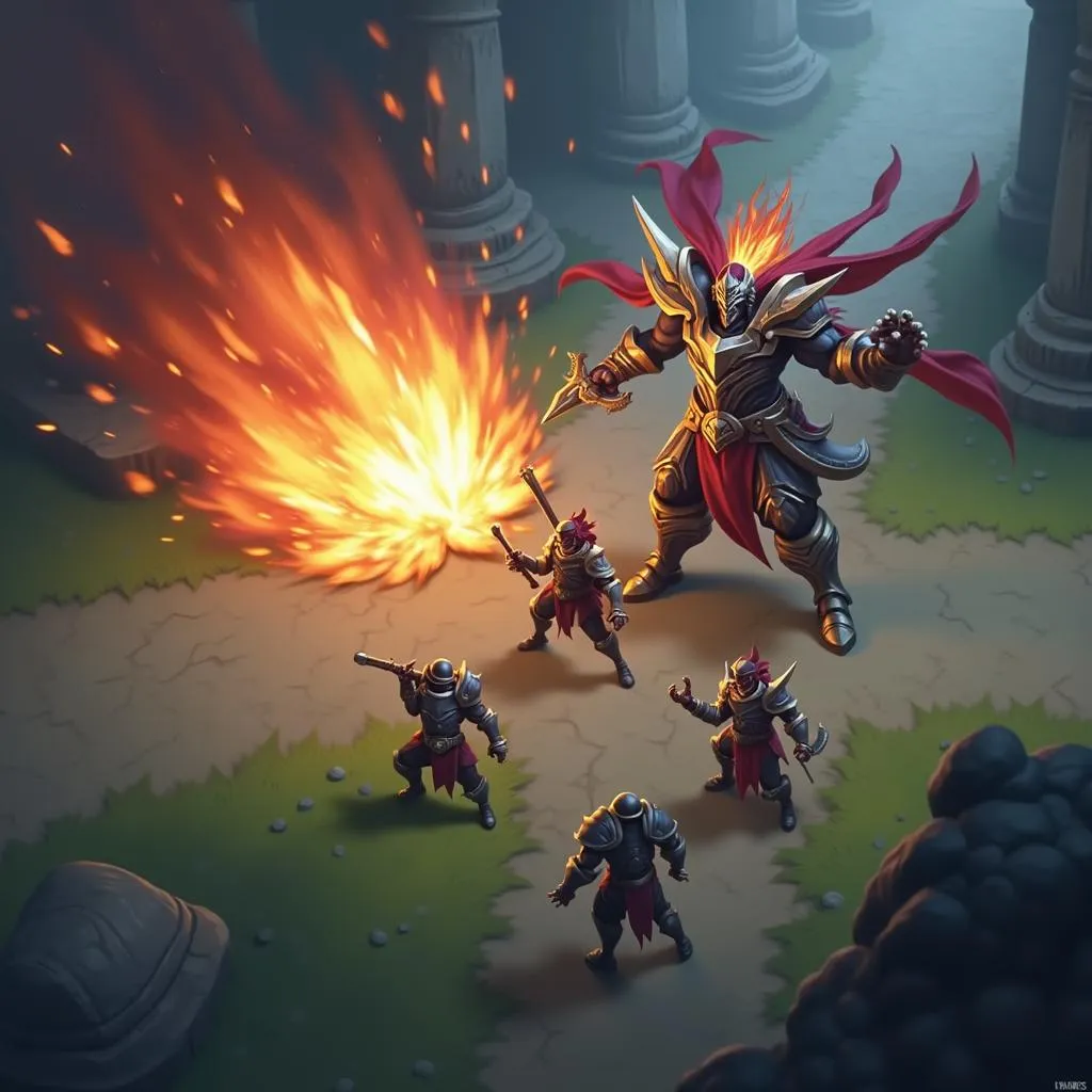 Darius Aram sử dụng Aram giành Pentakill tại CKTG 2022