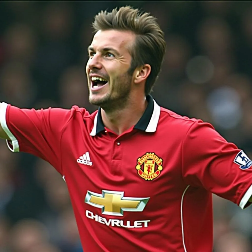 David Beckham Manchester United Golden Era Highlights on YouTube