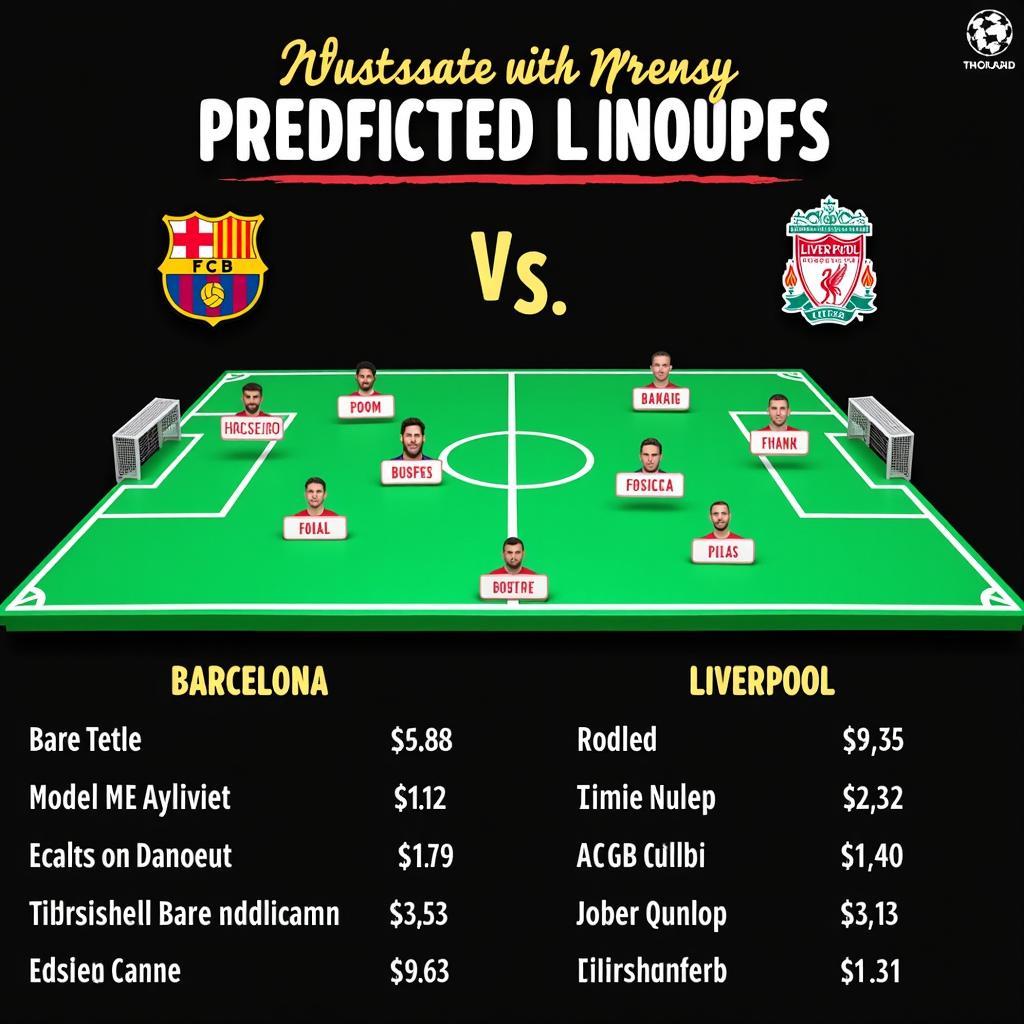 Dự đoán kết quả trận đấu Barca vs Liverpool