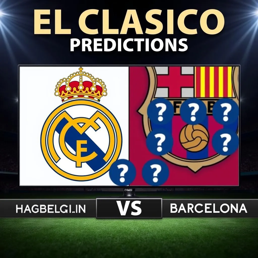 Dự đoán tỷ số El Clasico: Một cuộc chiến đầy kịch tính và khó đoán