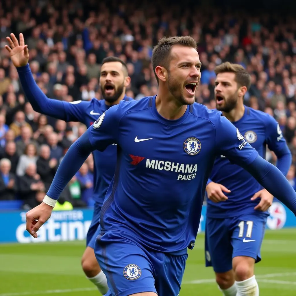 Eden Hazard ghi bàn thắng quan trọng cho Chelsea